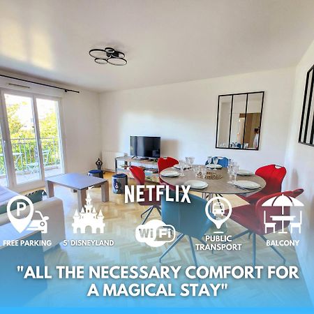 5' Disneyland Cozy Appartment 蒙泰夫兰 外观 照片