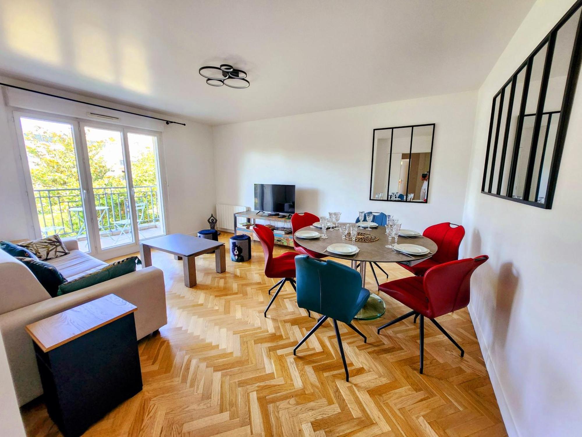 5' Disneyland Cozy Appartment 蒙泰夫兰 外观 照片