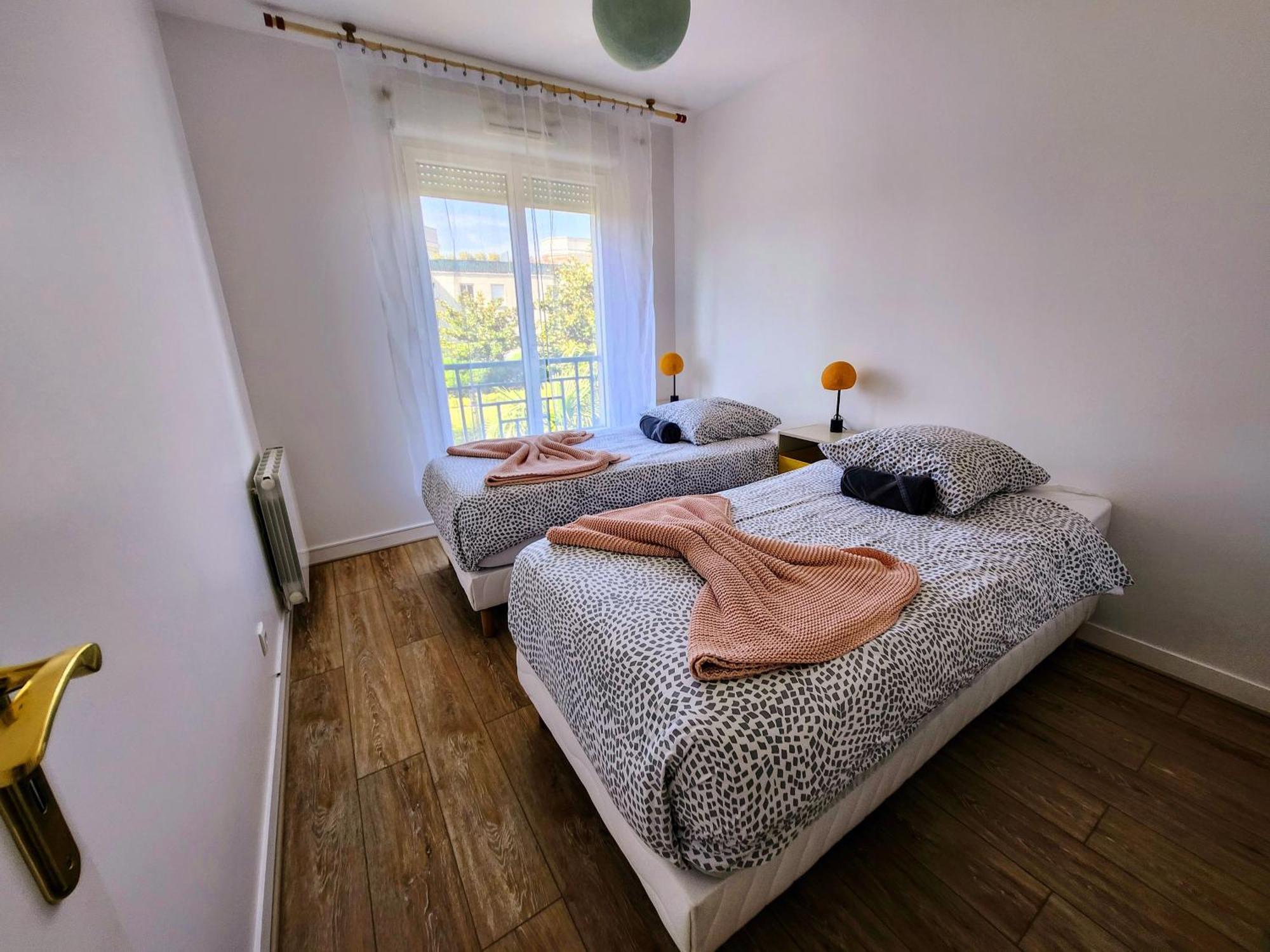 5' Disneyland Cozy Appartment 蒙泰夫兰 外观 照片